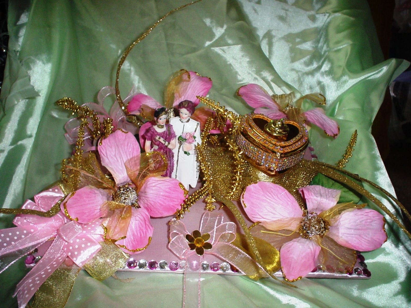 RANJANA ARTS ring ceremony tray ring tray