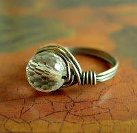 sterling silver oxidized ring crystal jewelry etsy