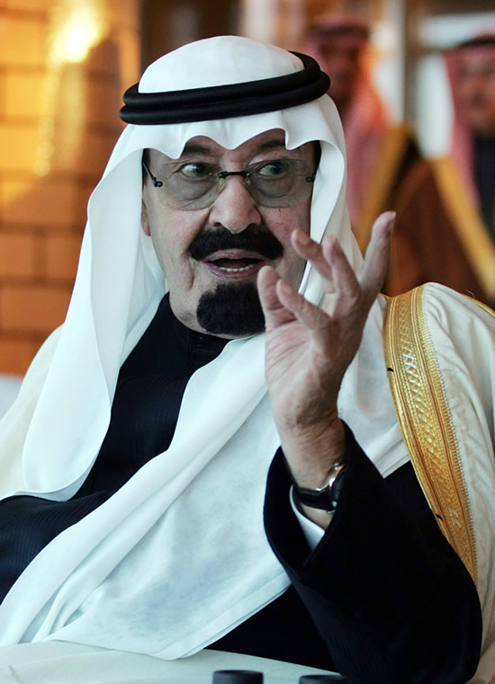 Abdullah+bin+abdul+aziz+al+saud+wives