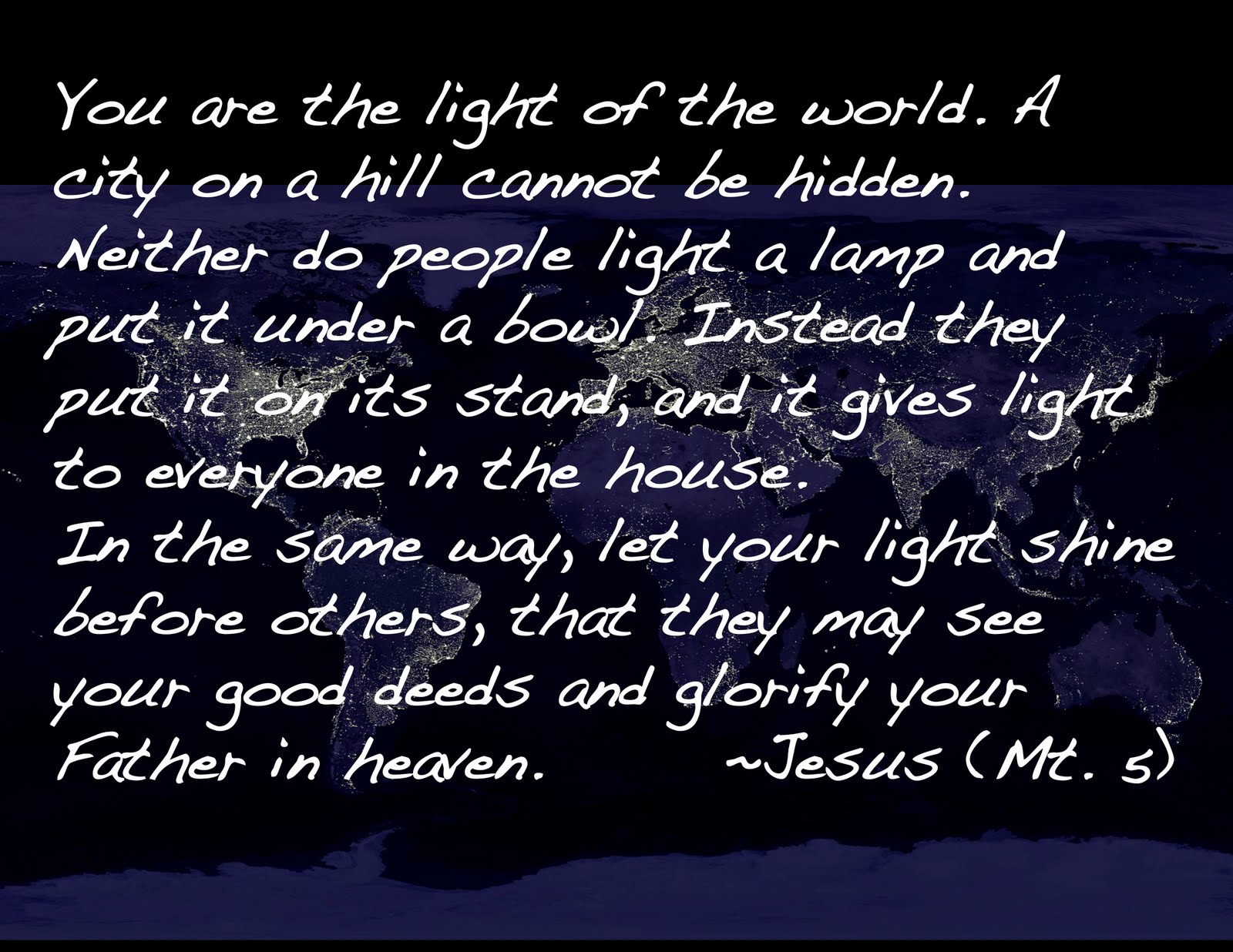 Jesus Dust Light as a Biblical Metaphor Pt. 2