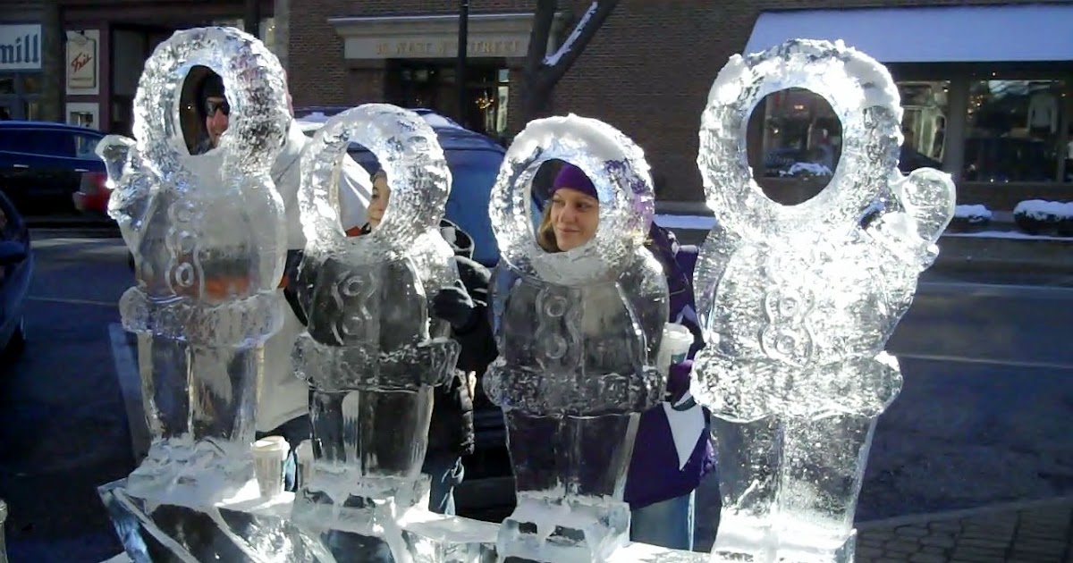 Romantic Ramblings Downtown Holland Ice Sculptures