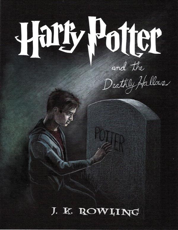 harry potter and the deathly hallows dvd cover art. harry potter 7 dvd label.