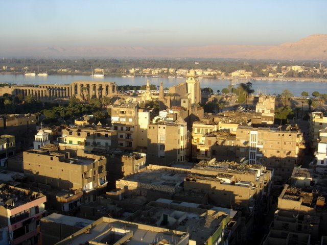 Luxor, Templo de Luxor y Nilo.