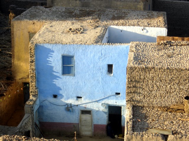 Casa azul.