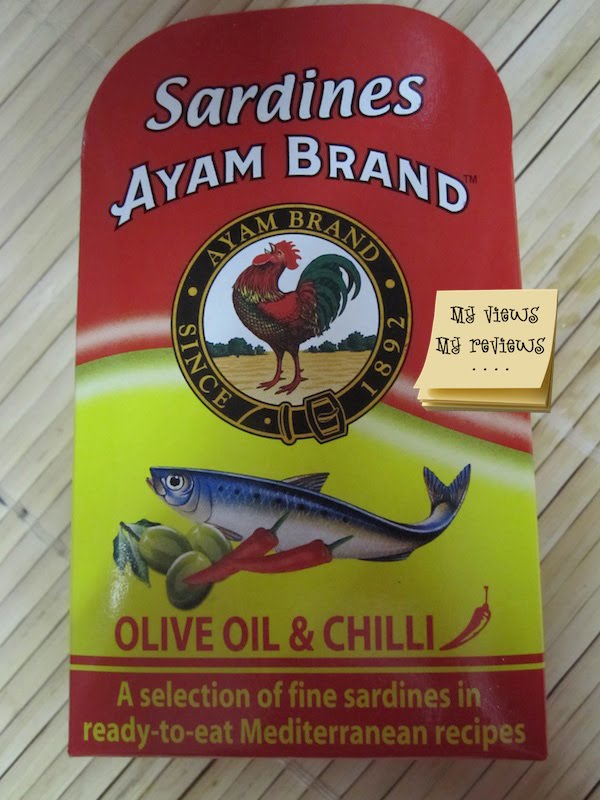 My Views and Reviews Ayam Brand Sardines in EVOO