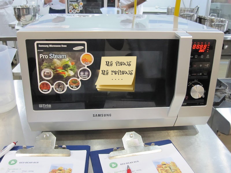 My Views and Reviews Cooking with Samsung convection microwave oven.