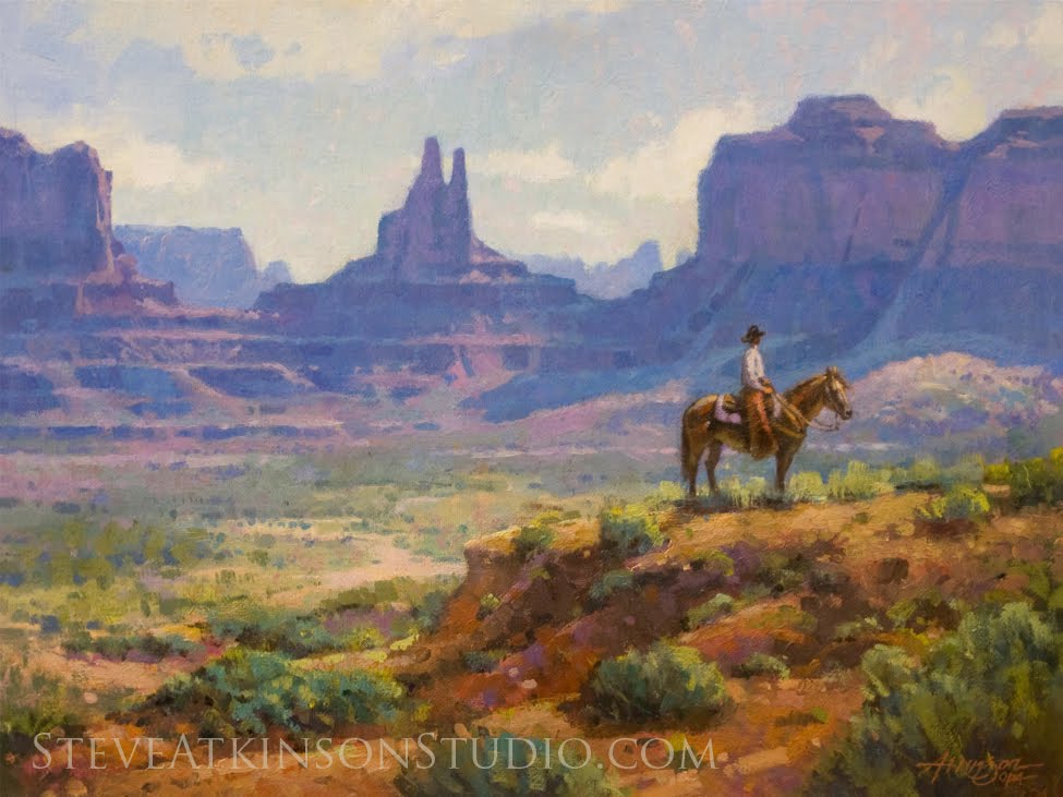Steve Atkinson Painting Blog Monument Valley Update