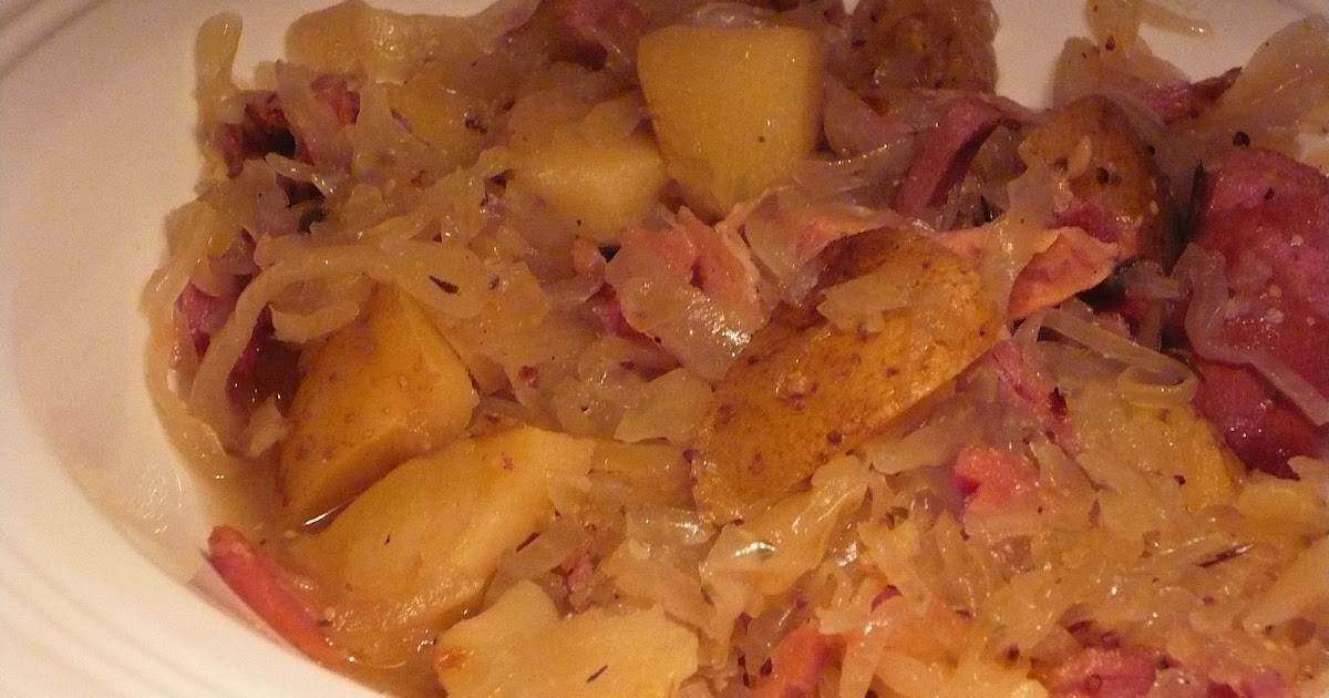 The Ice Man Cooketh Liberty Cabbage (Ham n' Sauerkraut)