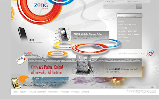 Zong USSD Menu