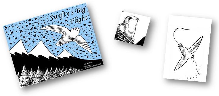 Swifty's Big Flight, a children's book