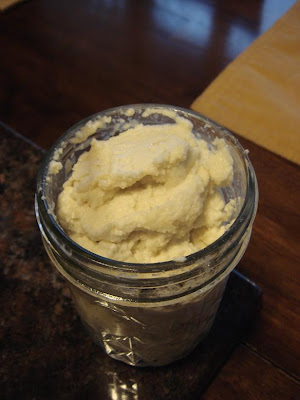 Making almond paste recipe
