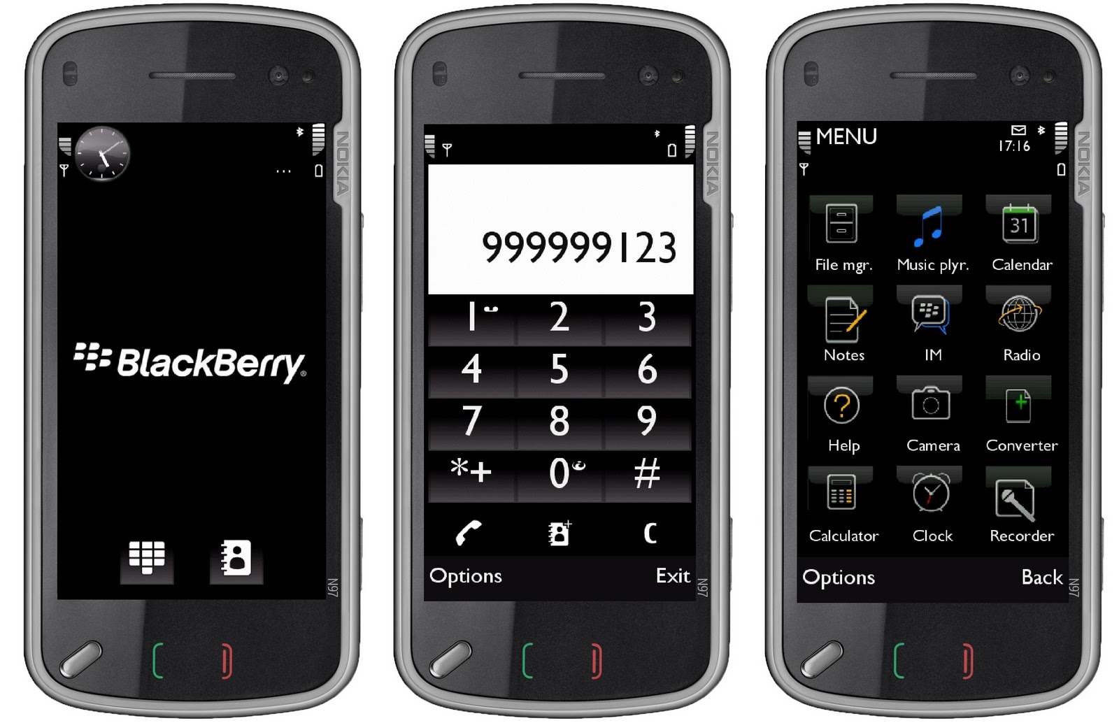 blackberry theme for nokia symbian s60v5 5800 5230 5228 5235 5530 5233 x6 n97 mini c6 dll symbian apps