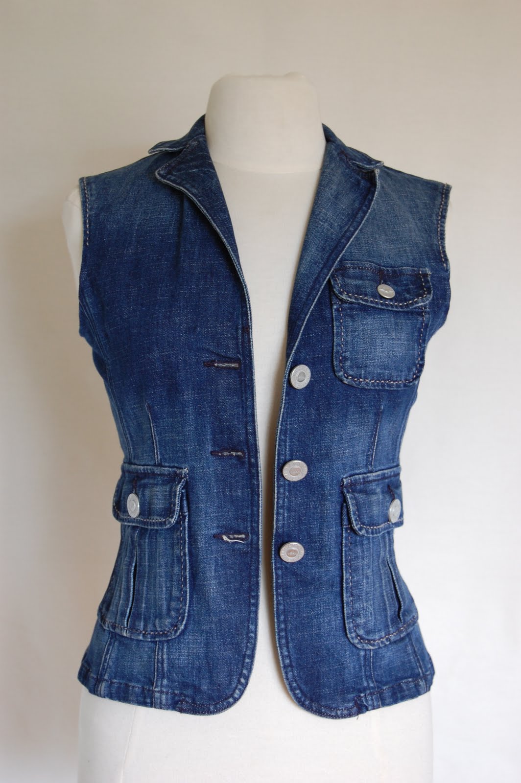 Jean Jacket Vest