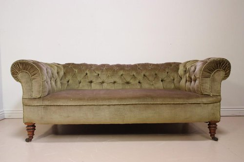 Fabric Chesterfield Sofa