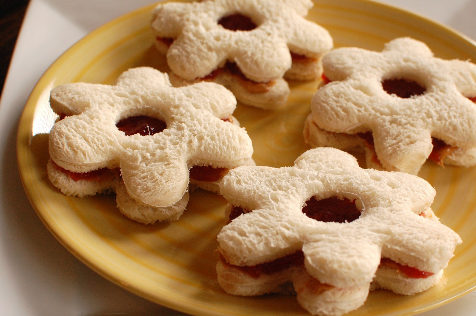  Peanut Butter & Jelly Flowers Or so she says...