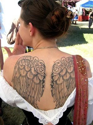 designs for tattoos for girls. Angel Tattoo Designs For Girls