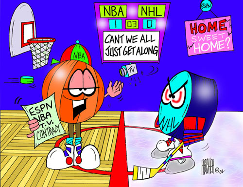 NBA & NHL , Day 1