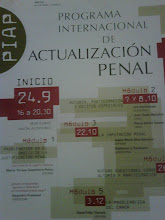 Programa Internacional de Actualización Penal (PIAP) – Edición 2009 -