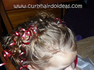 Christmas Braids and Ribbons - Braid Out!!