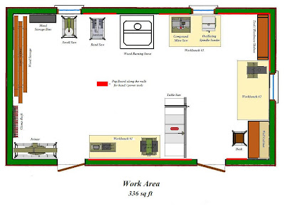 Woodworking Shop Floor Plans