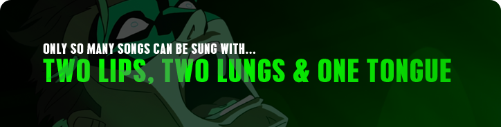 Two lips, two lungs & one tongue