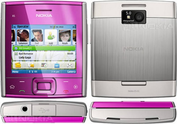 Nokia X5-01 Nokia+X5-01+Square+Slider+Mobile+Phone+%281%29