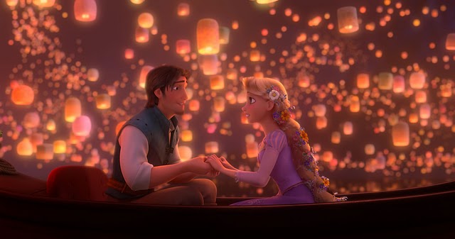 is when Rapunzel and Flynn