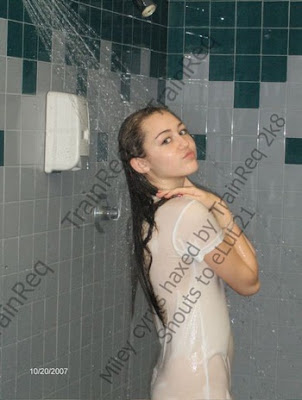 See The Shocking Miley Cyrus Shower Photos