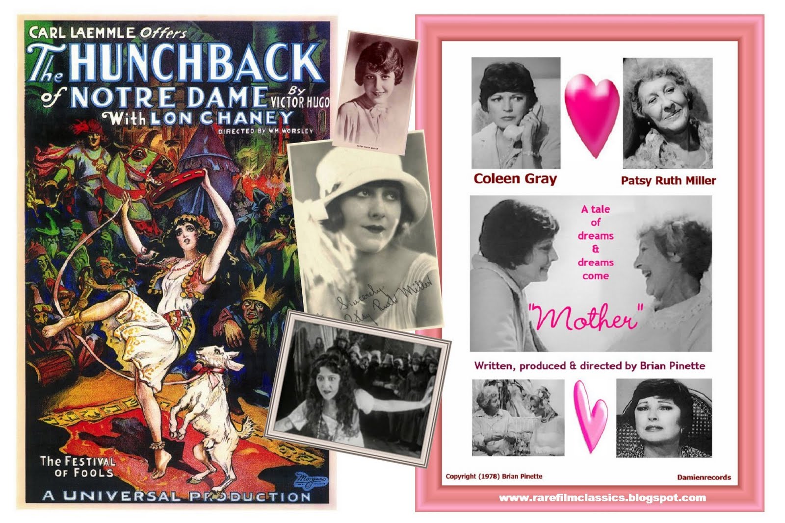 Silent film Great Patsy Ruth Mi...