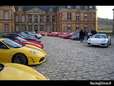 Meeting sortie stage rassemblement Ferrari Porsche Aston-Martin Lamborghini Pagani