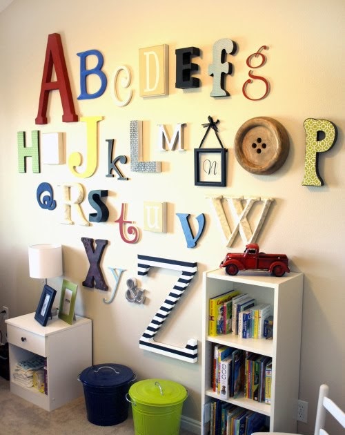 Bouncing Off The Walls The ABC's of Alphabet Nurseries