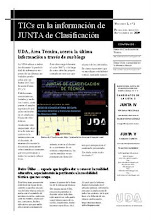 Boletín que promocionó la difusión de la información de junta, a través de TiCS