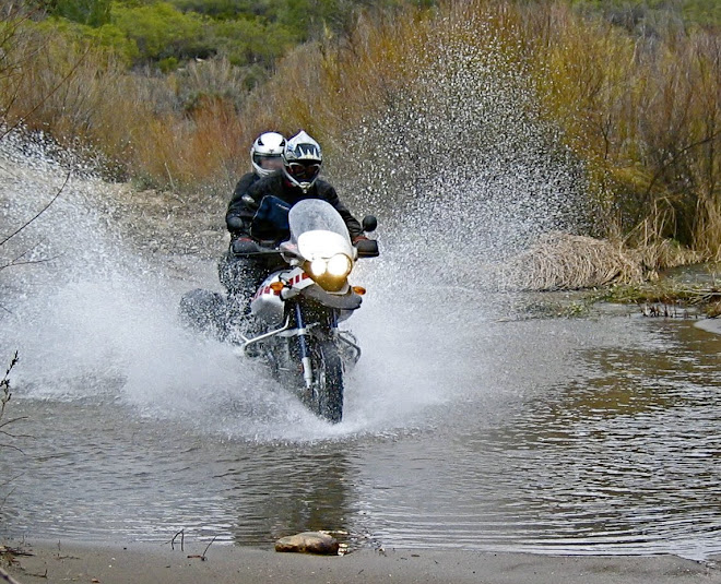 Fun in Baja with my wife Maggie.  Going to Mike's Sky Ranch.