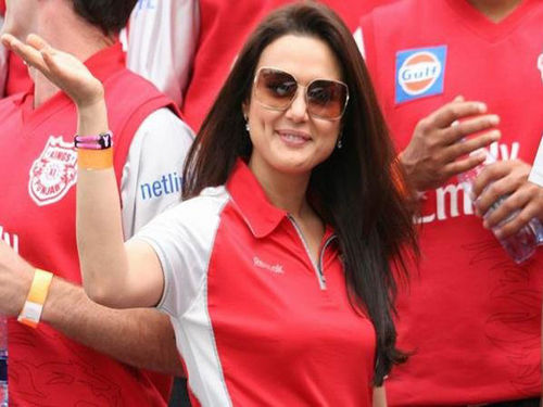 preity zinta figure