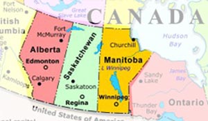 prairie provinces
