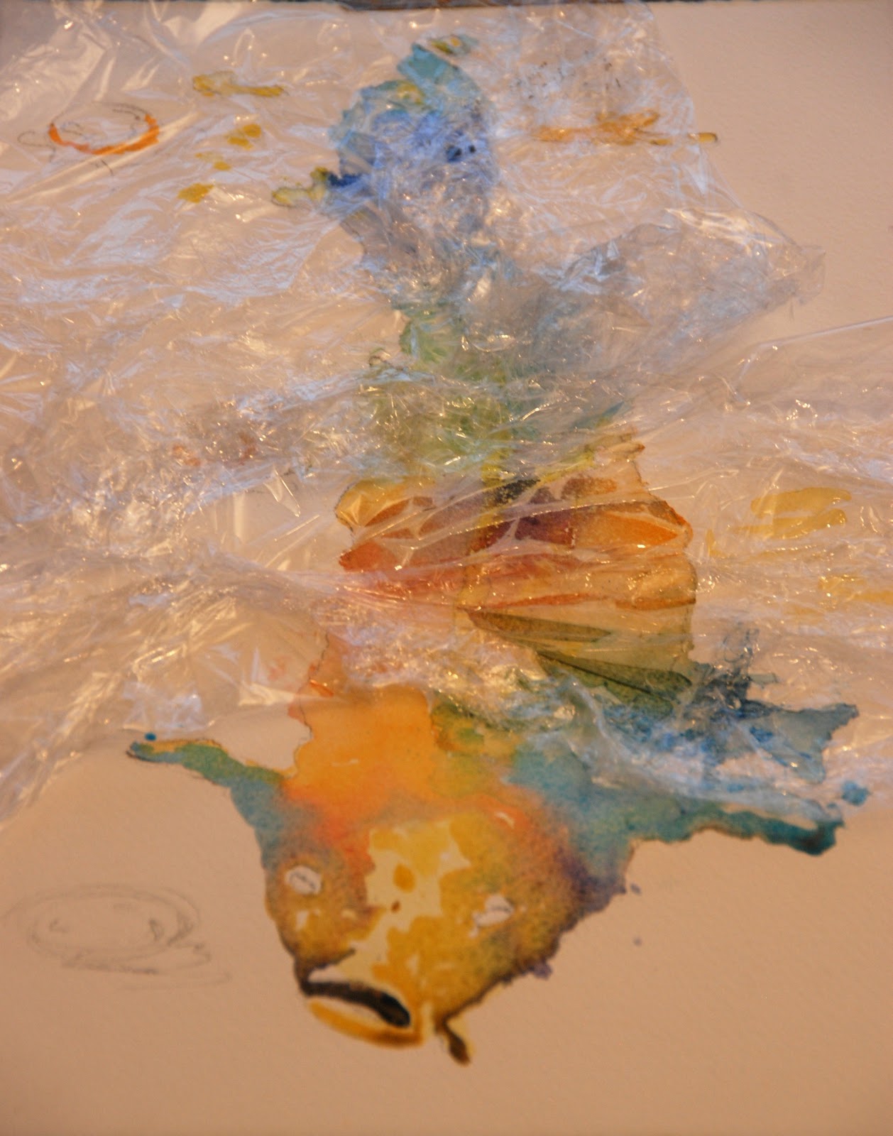 Sally Cannon Ellis' Watercolor Adventures Watercolor Texture using