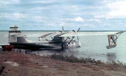 Catalina da Panair em rio amazônico