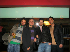 Giovanni, Michael, Vivien y Daniel  de fiesta :)