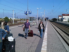 Schleppers on the platform at Bitterfeld