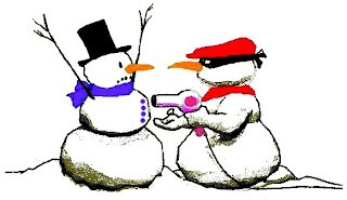 Snowman MySpace Layouts and Backgrounds