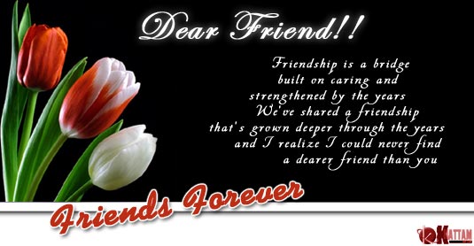 Friendship Day Greetings Wallpapers, Friends Floral Greetings