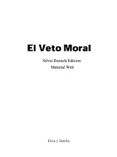 Libro: El Veto Moral de impresión libre y gratiuta de uso condicionado uso sea gratis