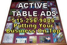 Active Table Ads