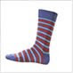 peter jones large striped sock from hj hall