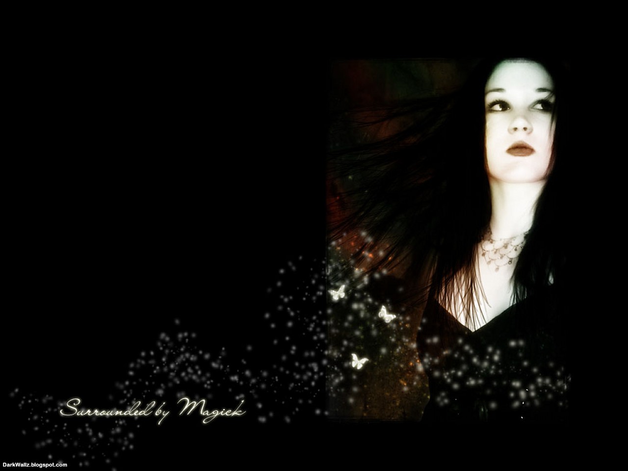 Surrounded by magic | Dark Wallpaper Download