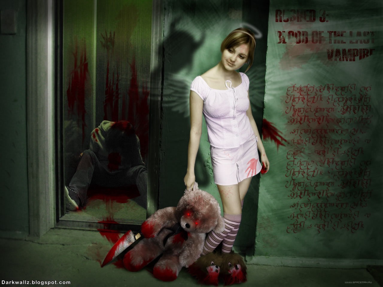 Blood Of The Last Vampire | Dark Wallpaper Download