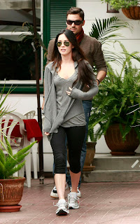 Megan Fox In Leggings Out With Beau