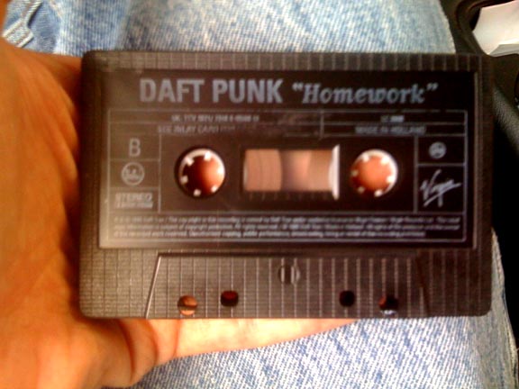 Blank cassette tapes image