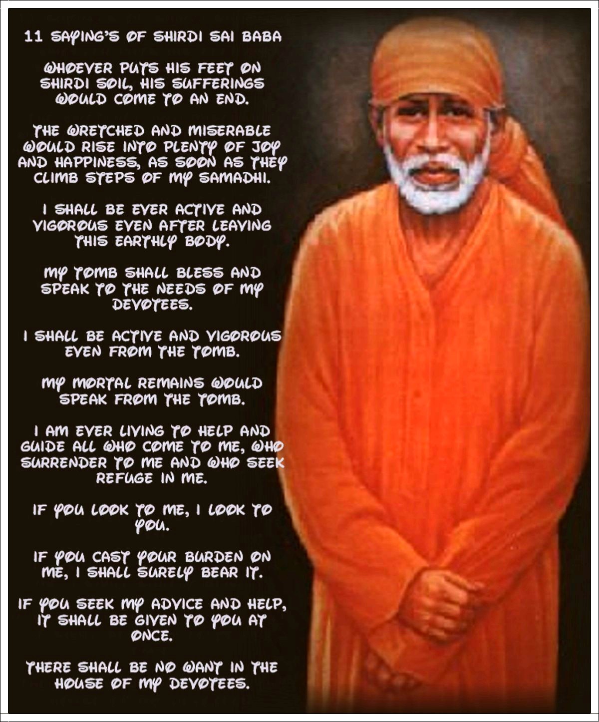 Sai Baba Quotes In Tamil. QuotesGram