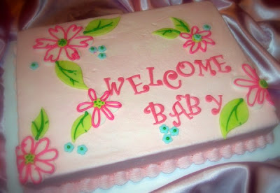 Unique Baby Shower Cakes  Girls on Cakes  Baby Girl Shower Cake